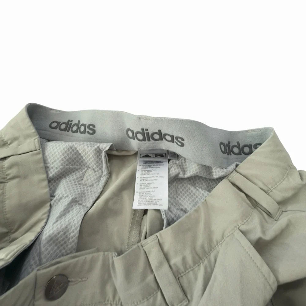 ADIDAS ULTIMATE365 Men's Golf Pants Grey Performance Stretch Lightweight- 36x30